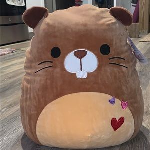 NWT 16” Chip the Beaver Squishmallow